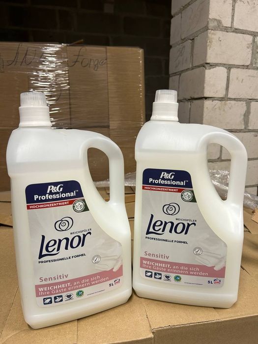 Lenor płyny do płukania 200 prań 5 L 4 L żele do prania Niemieckie
