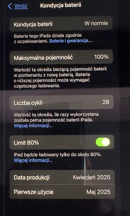 iPad mini 8,3” 7 gen. (A17Pro) 5 G Wi-Fi Cellular 256 GB