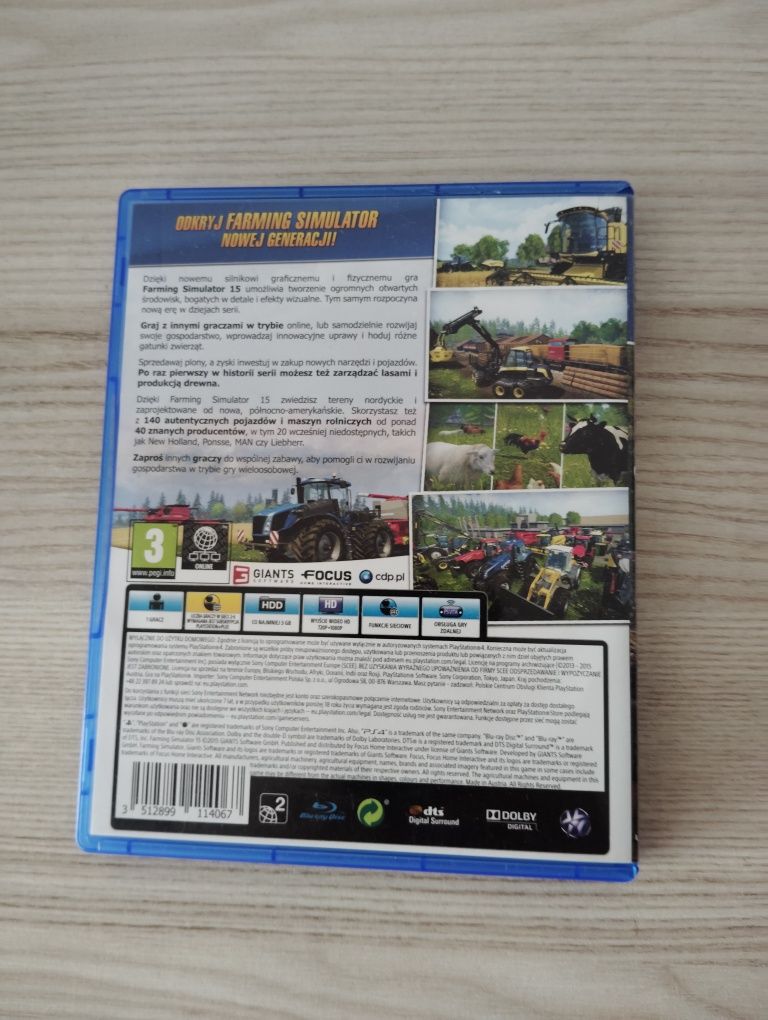 Farming Simulator 15 PS 4 pl