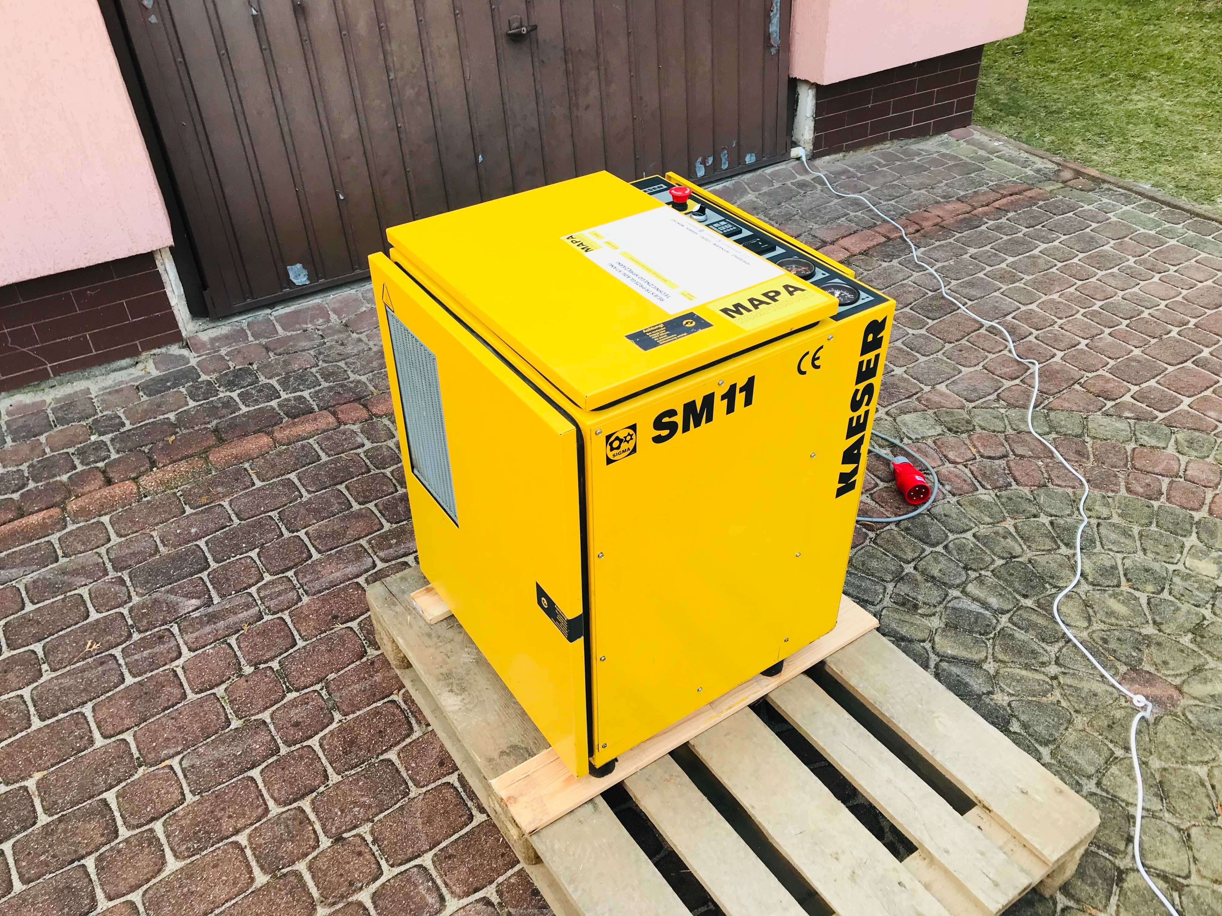 Sprężarka śrubowa Kaeser SM11 800 l/min 7.5 kW / 10 bar