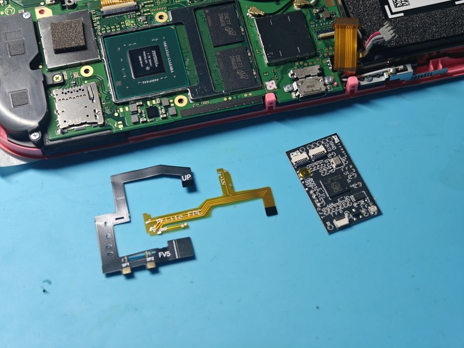 Chip Nintendo Switch Lite - CFW atmosphere, picofly, Hekate przeróbka