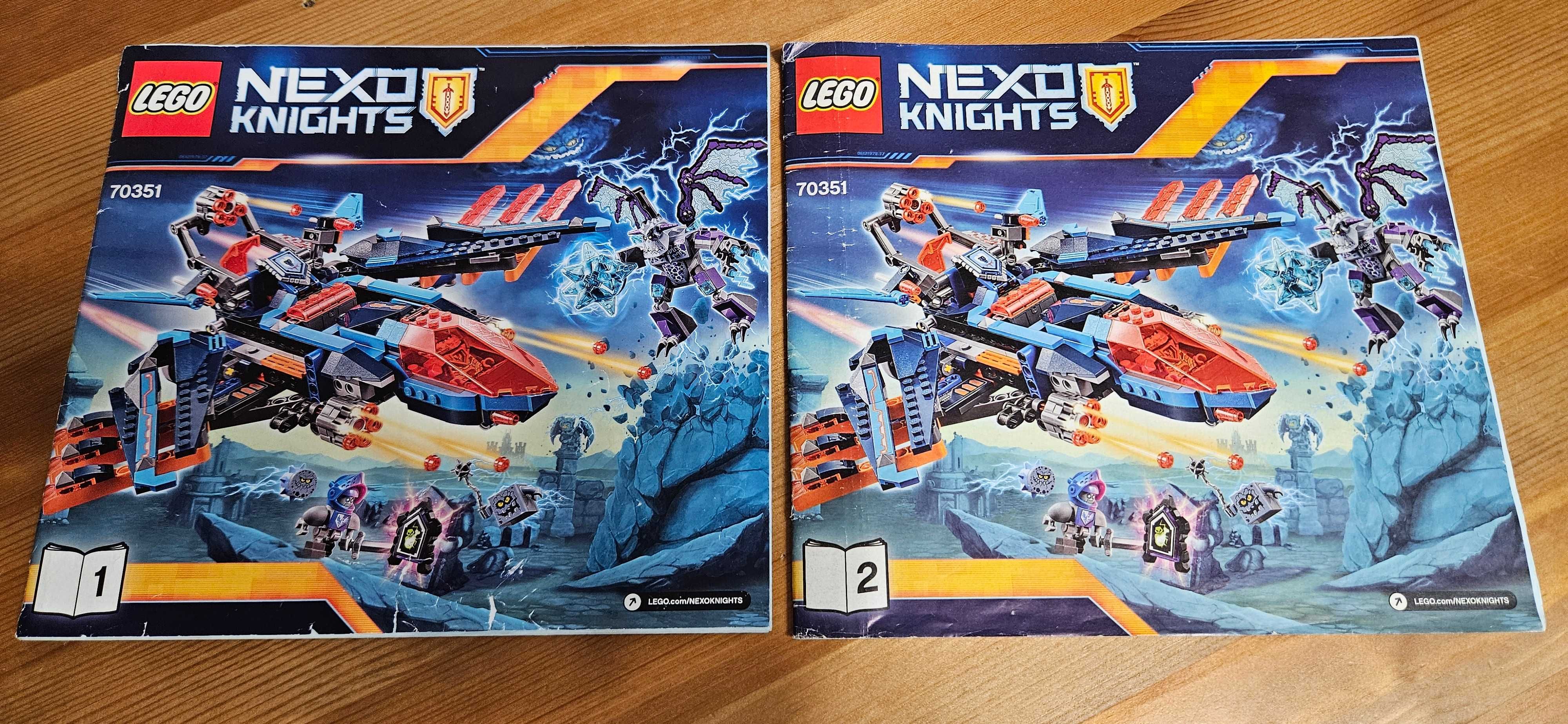 Lego Nexo Knights 70351 Blasterowy Myśliwiec Clay'a