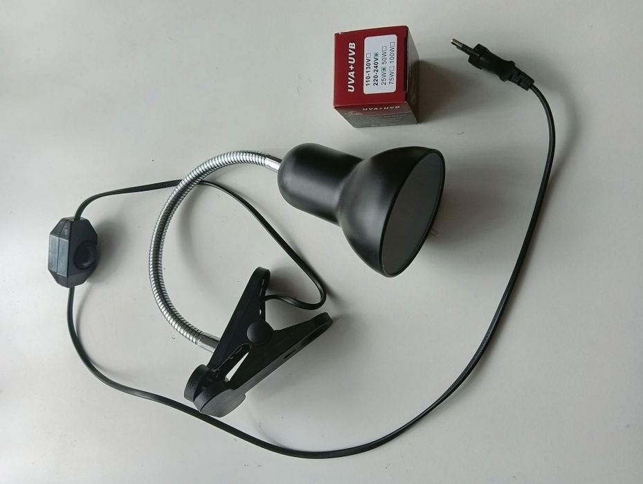 Lampka grzewcza do terrarium