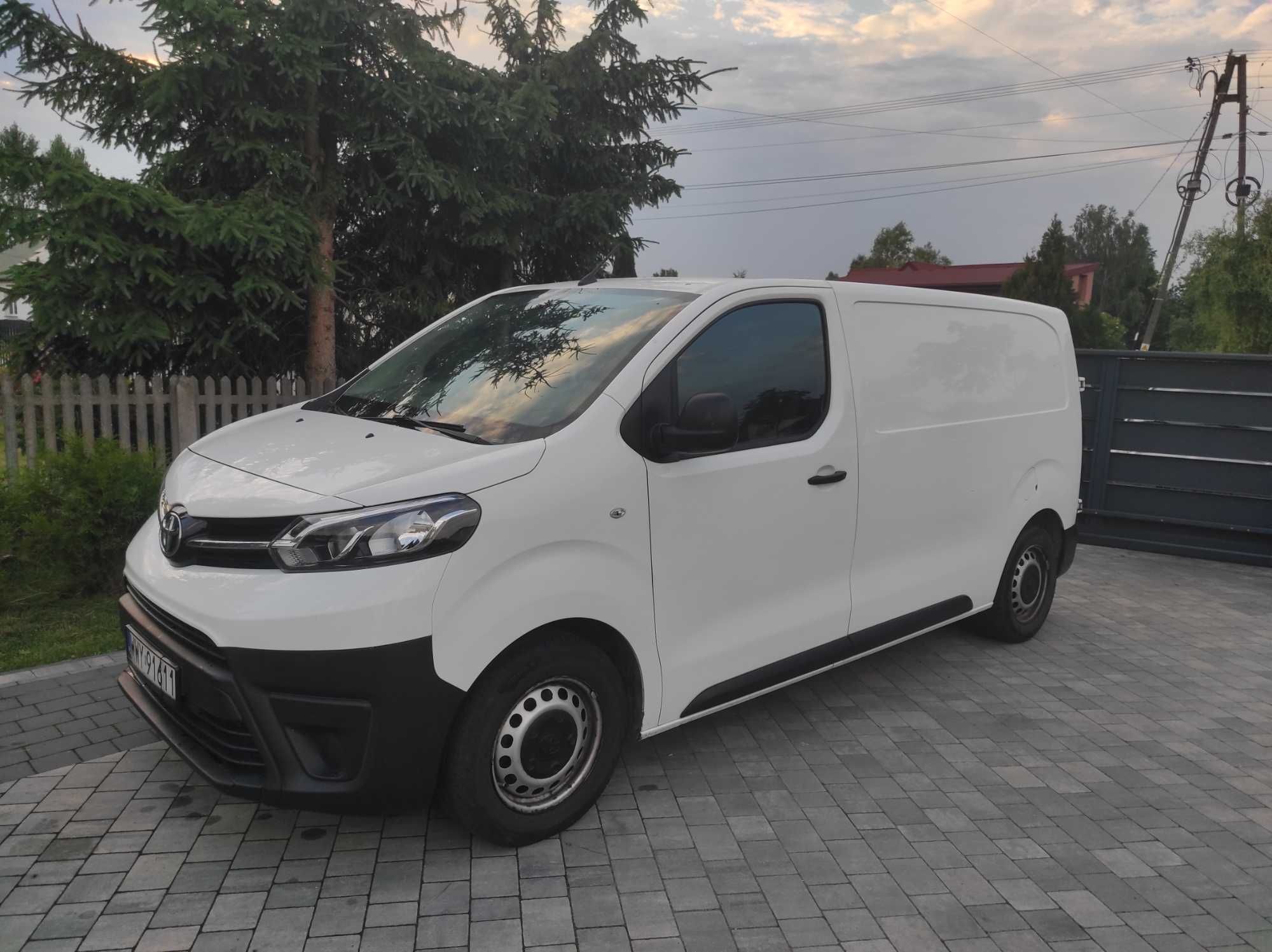 Toyota Proace L1 1.5D 20R Wynajem z wykupem, Prywatne raty bez BIK KRD