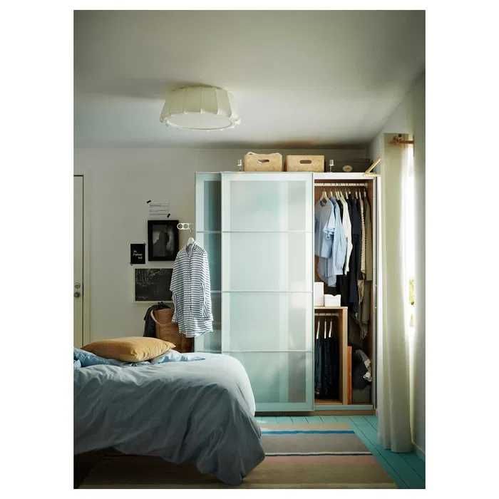 Panele SEKKEN do drzwi przesuwanych PAX IKEA 200x201 cm 8 panele