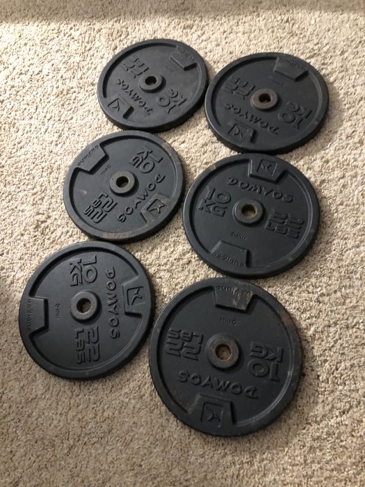 Discos de musculação 10kg