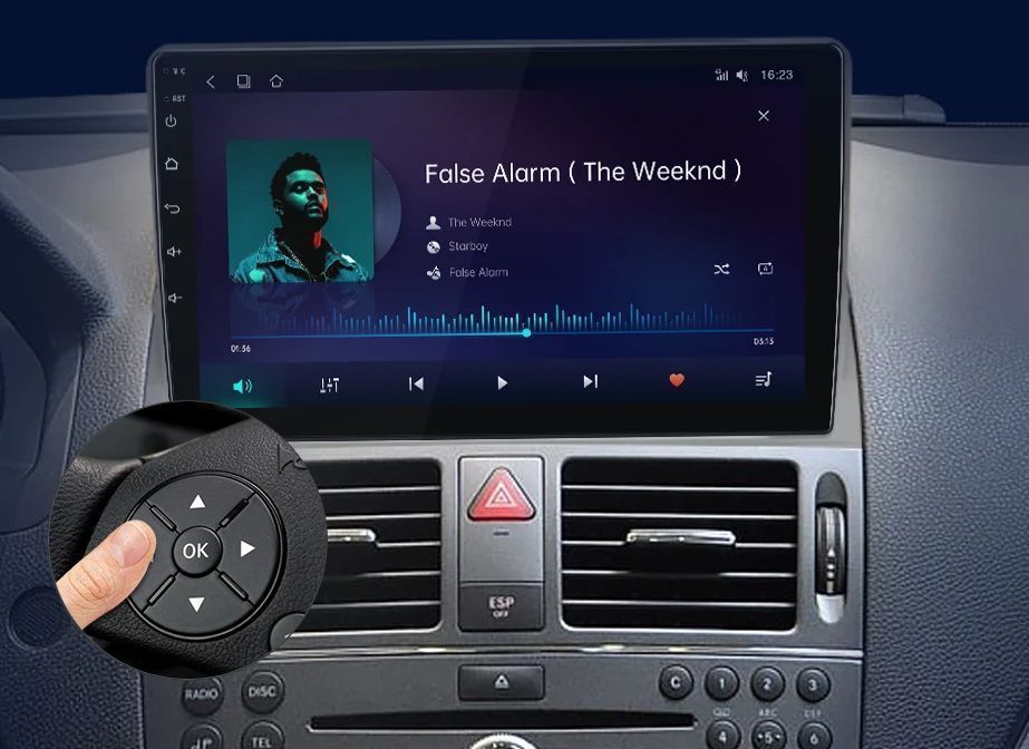Radio Android CarPlay Mercedes Benz C-Class W204/S204 od 2006 - 2011