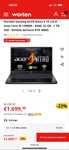 Portatil gaming com apenas 2 meses de uso