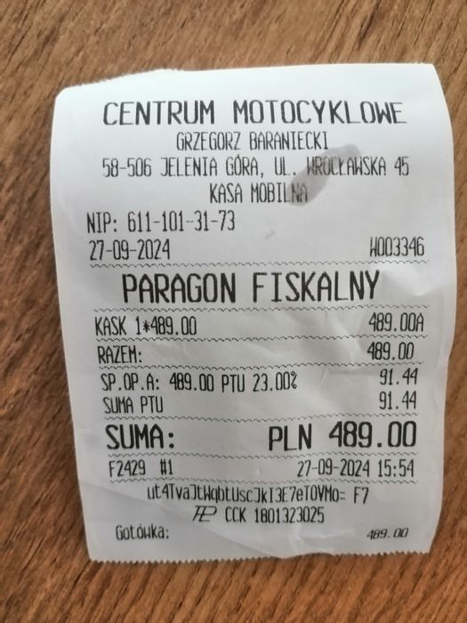 Kask motocyklowy LS2 Storm 2 rozm XL