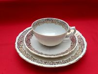 porcelana zestaw śniadaniowy filiżanka Bavaria Richard Wolfram Wiesau