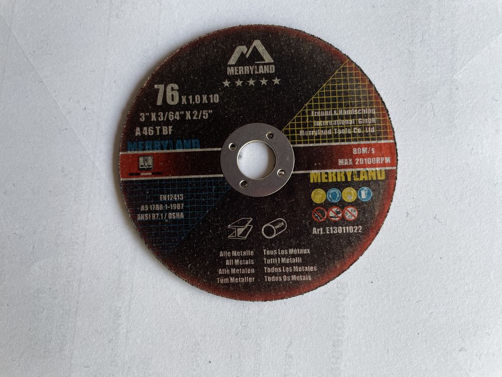 Discos de corte para Rebarbadora Mini (5x)