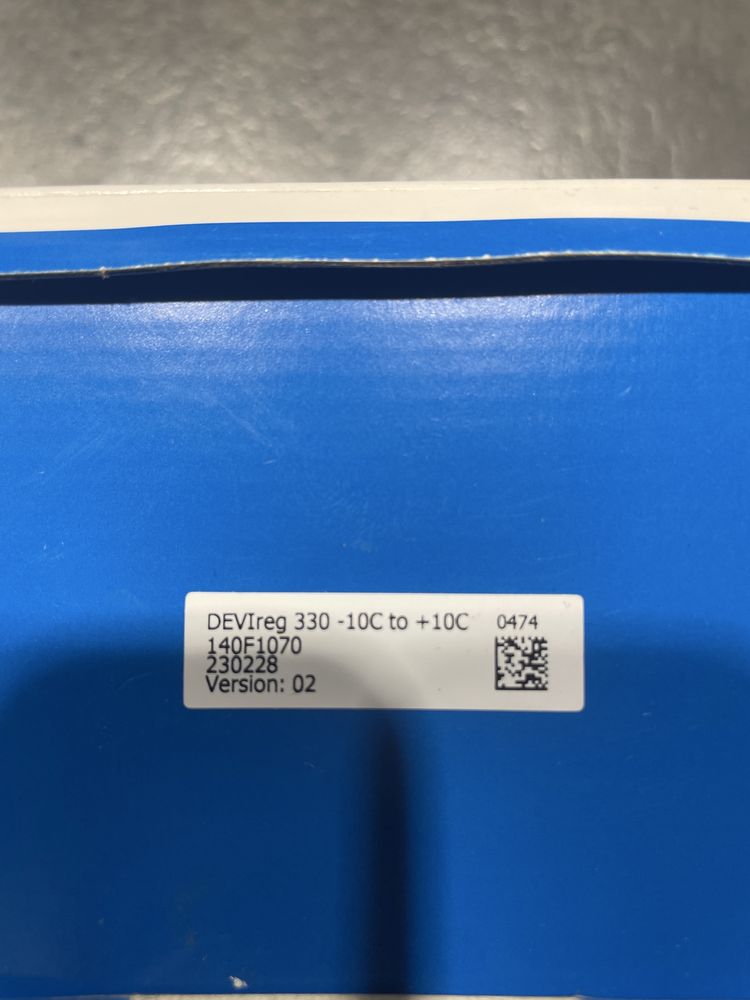DEVI reg 330  termostat