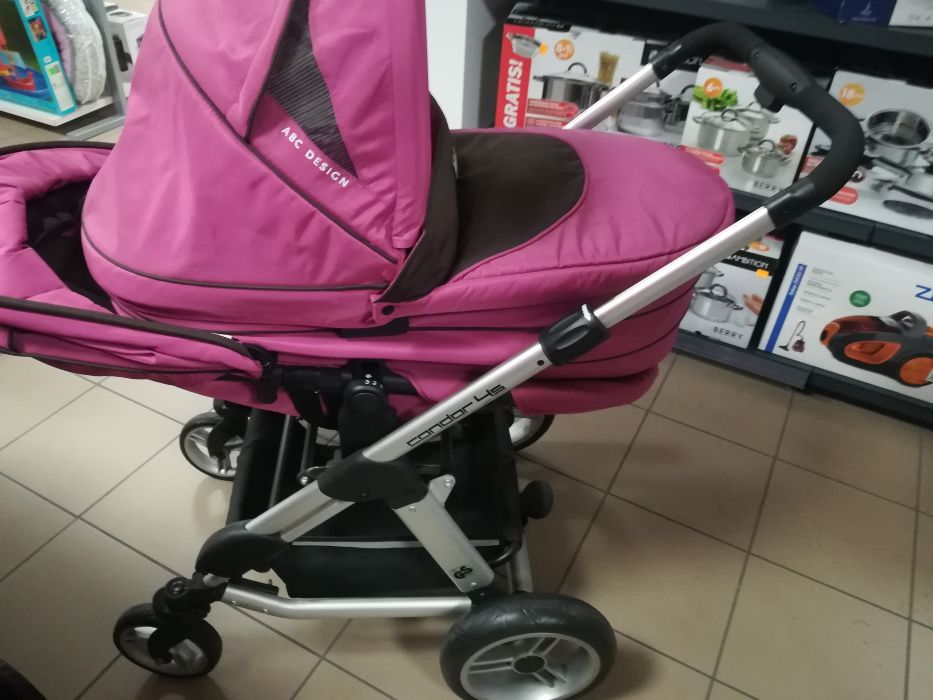 Wózek spacerowy + gondola niemieckiej marki ABC DESIGN CONDOR 4S NOWY!