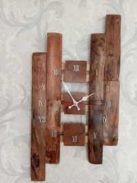 Годинник з натурального дерева