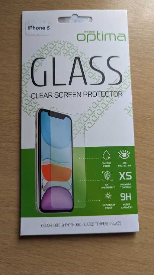 Захисне скло 1TOUCH 2.5D  iPhone 5S, iPhone 5C, iPhone SE Clear