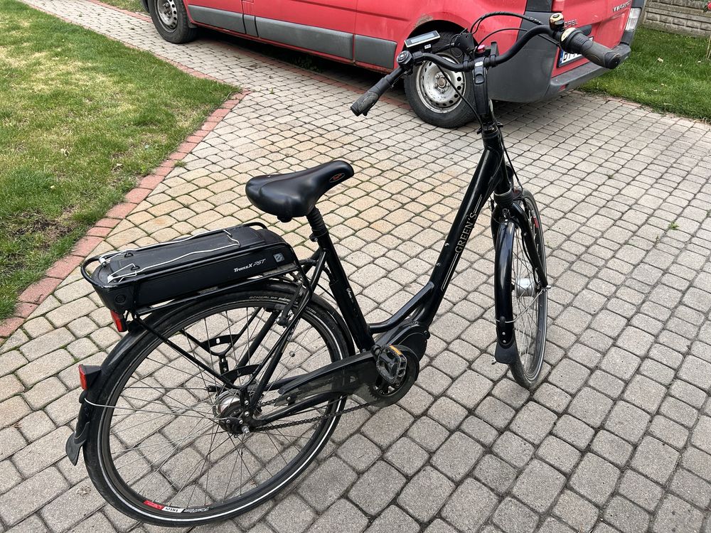 Rower elektryczny Greens damka