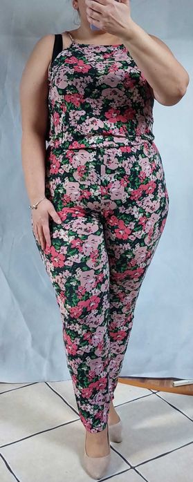 Kombinezon Miss Selfridge 44 46 kwiaty letni