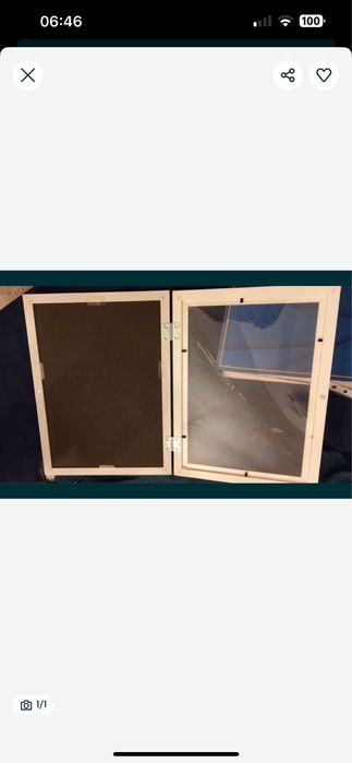 Ramka do zdjec na magnez otwierana ikea