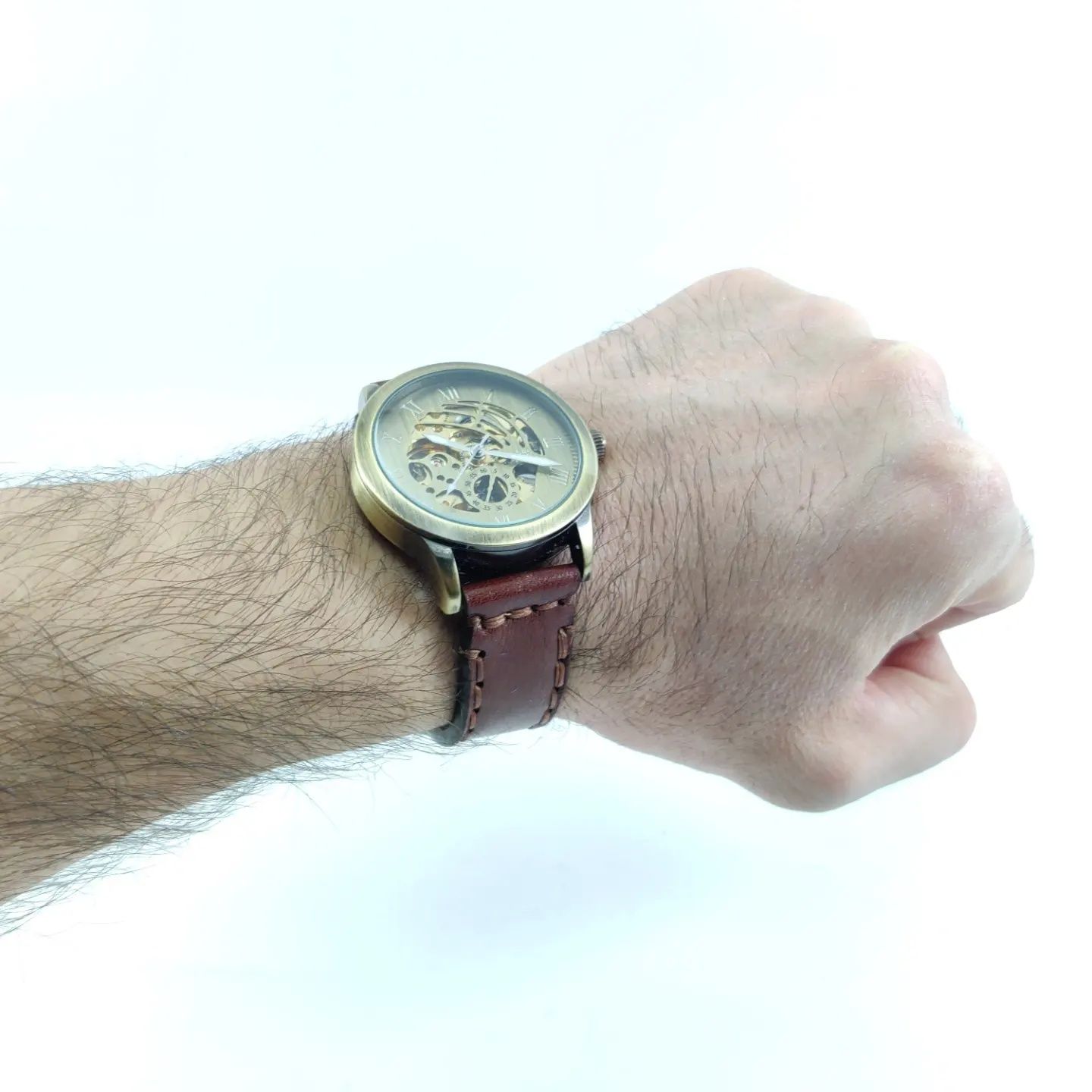 Шкіряний ремінець годинник Кожаный ремешок для часов apple watch