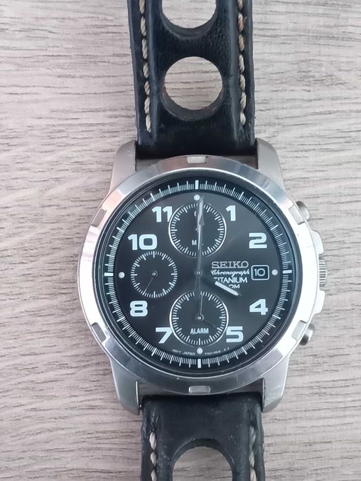 Seiko Chronograph Titanium 7T62-0BF0