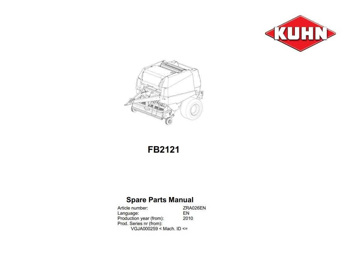 Katalog części Prasa Vicon FB 2121