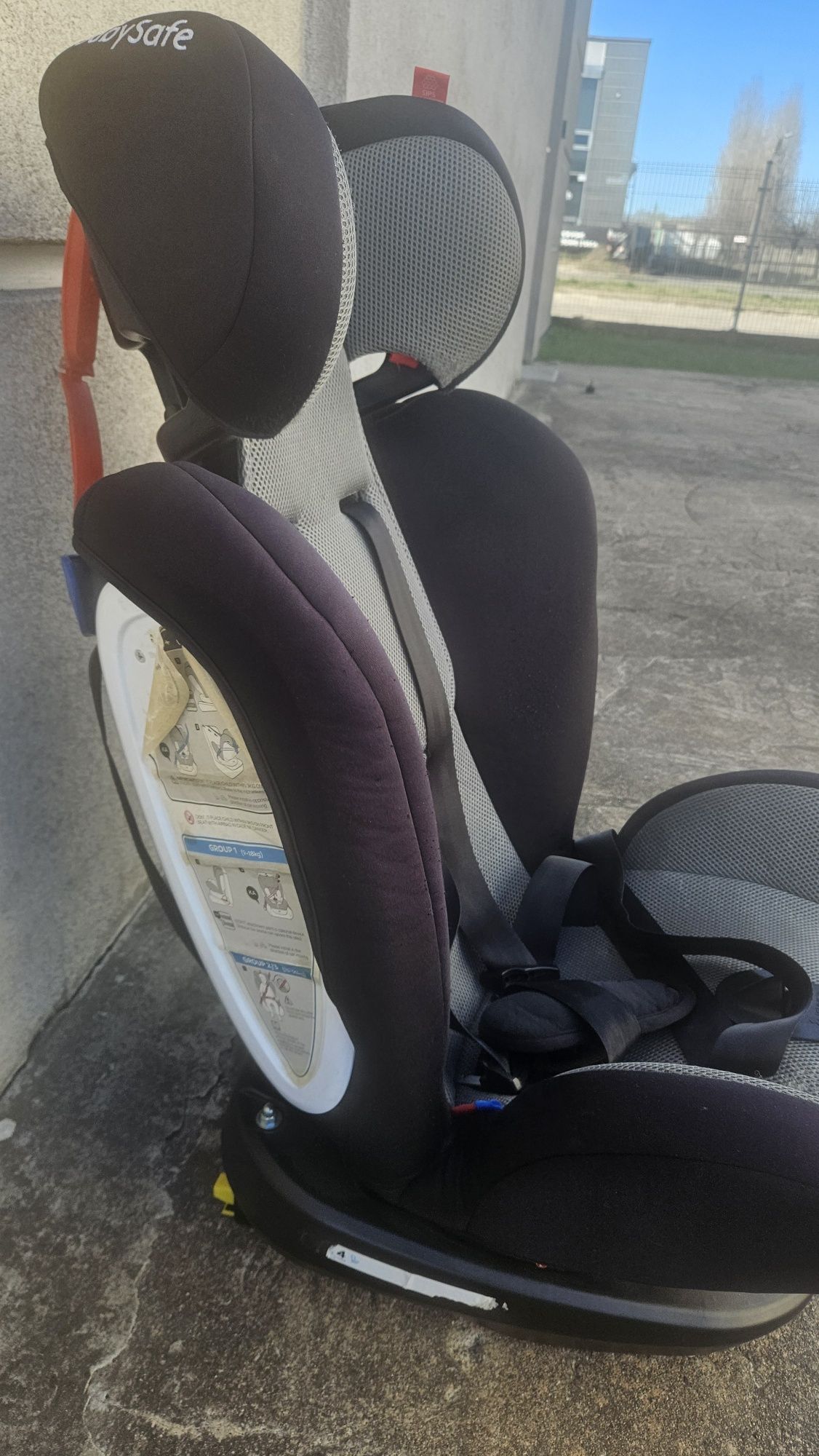 Fotelik Babysafe golden obrotowy