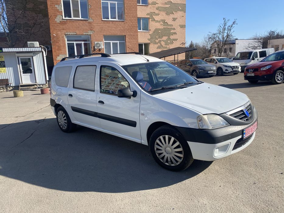 ПАСАЖИР 5 місний Daciy logan mcw 2008 1,6 газ на повному ходу свіжа