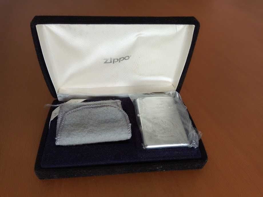 Zippo de prata ( silver plate )