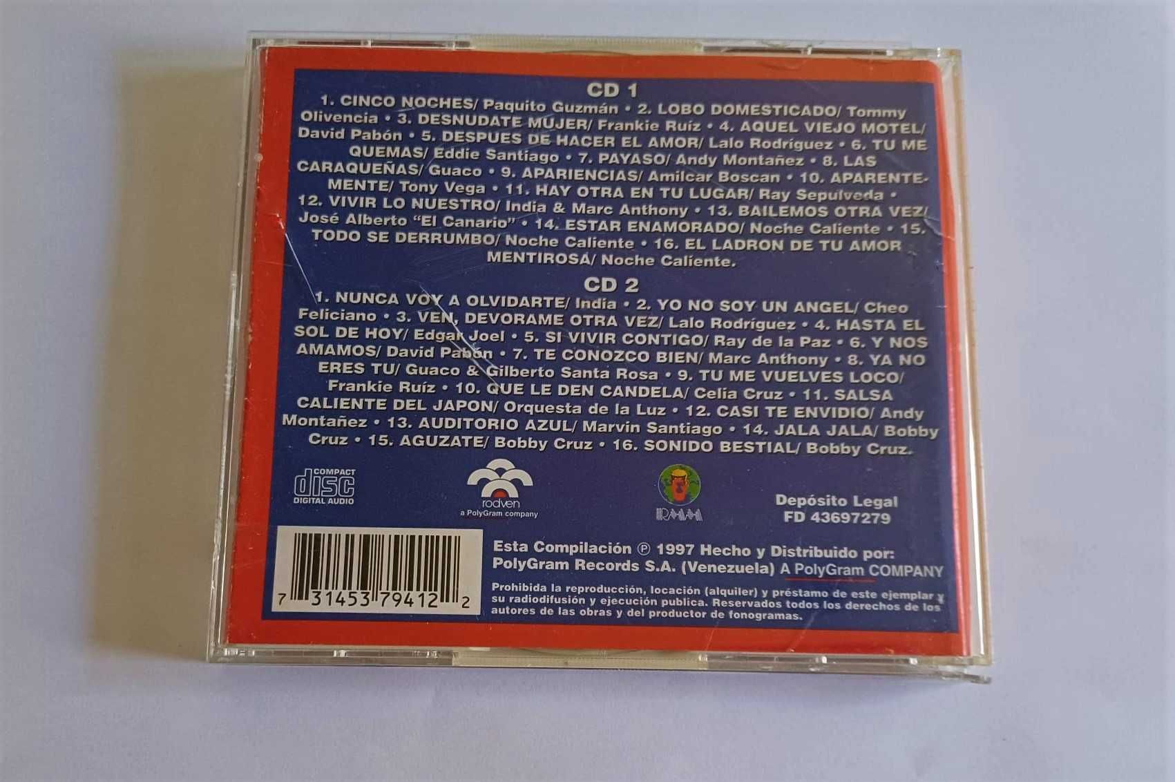 CD duplo - Se botó La Salsa, 32 temas y artistas originales, serie 32