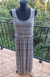 Długa sukienka maxi 95 % wiskoza marka Izabel London rozmiar M 38