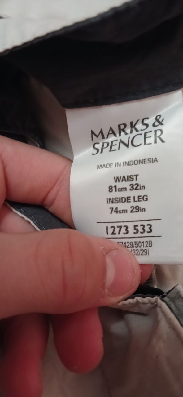 білі штани Marks & Spenser трансформери