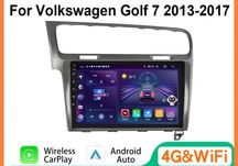 Rádio android Auto Carplay 8-core Volkswagen Golf 7 WiFi 4G DSP CANBUS