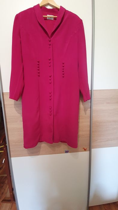 Шёлковое платье на подкладке Betty Barkley 18p