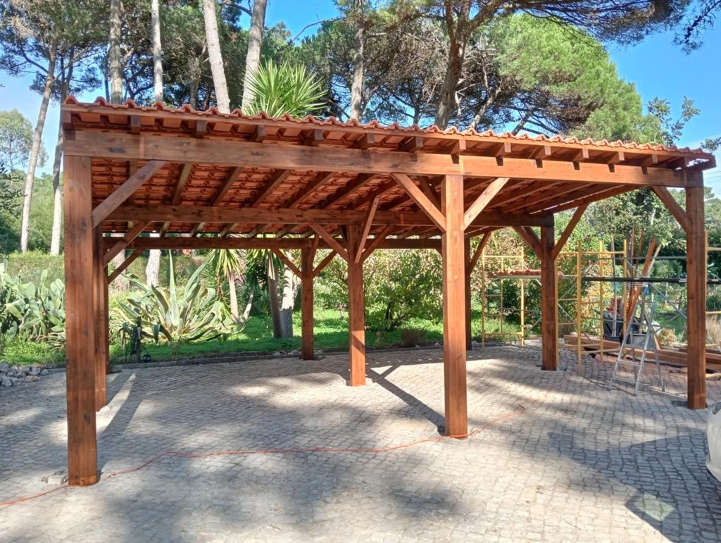 Construção de Pérgulas, decks e estruturas de madeira