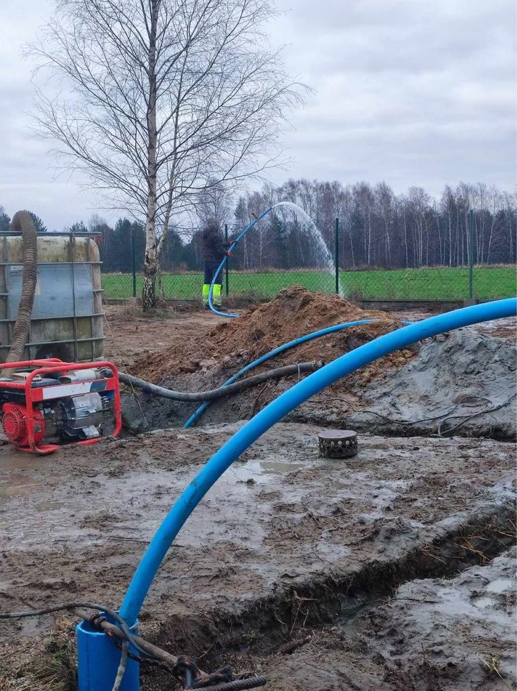 Studnie głebinowe, zabudowy, montaz pomp , czyszczenie kręgówek