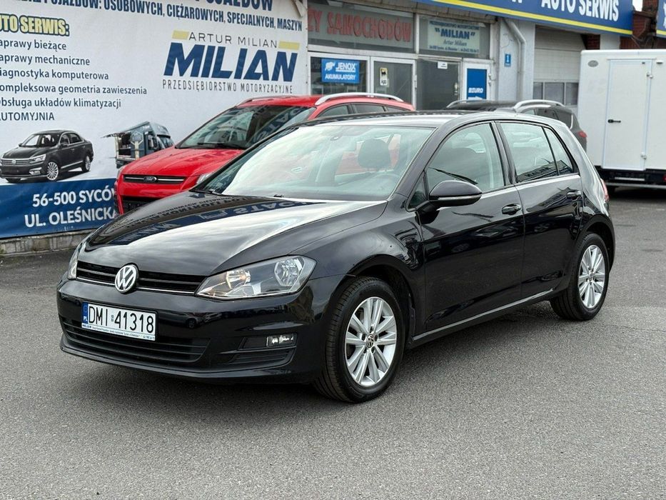 Volkswagen Golf VII 1,6 TDI 110KM 153TKM Klimatronik Navi Alu PDC 2015 Bez wkładu fina