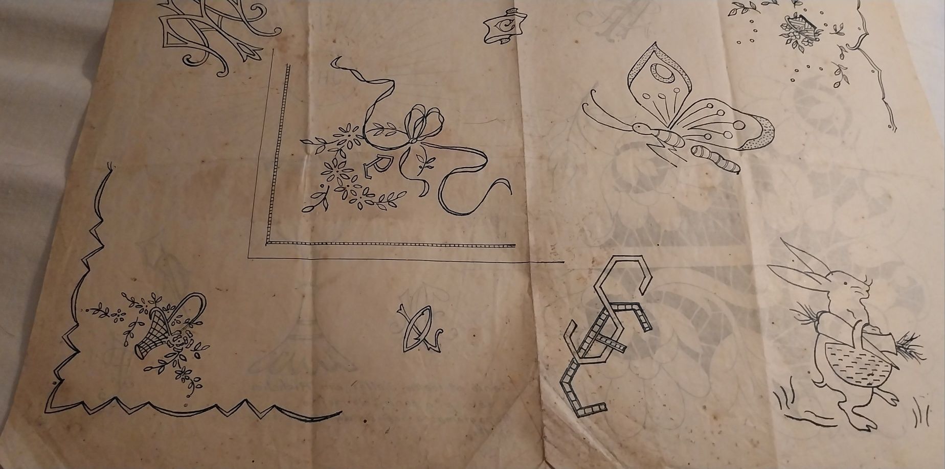 Desenhos de bordados-EVA -1928