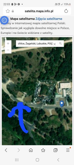 Wynajmę działkę Wiechlice strefa przemysłowa szprotawa 15 arów