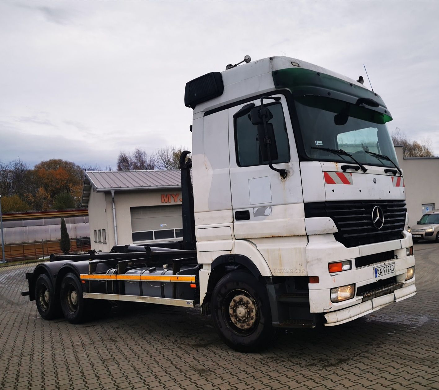 Mercedes actros 2646l hakowiec rama 6x4 EPS