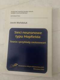 Sieci neuronowe typu Hopfielda teoria J. Mańdziuk informatyka