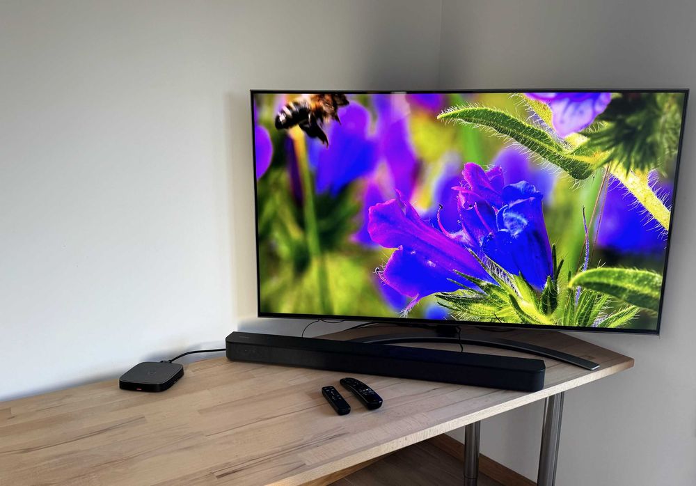 TV LG QNED 55'' (140 cm) - imagem incrível, ótimo estado
