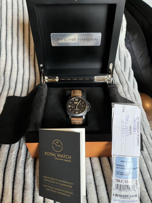 Zegarek Panerai Luminor 3 Days GMT PAM 01441
