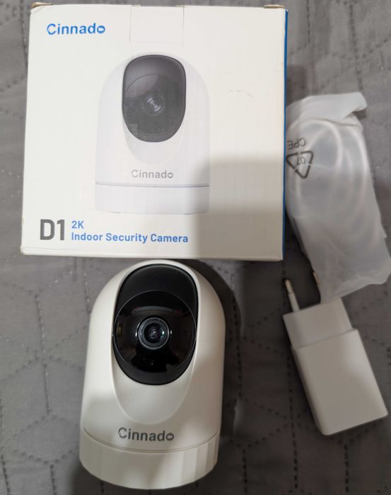 WiFi камера Cinnado D1 камера безпеки в приміщенні-2K 360°