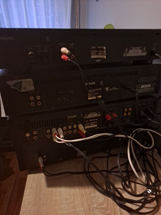 Zestaw Hi-Fi Philips FA741 / DCC730+ magnetofon odtwarzacz cd