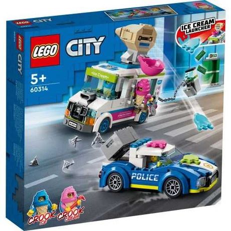 LEGO CITY Погоня поліції за вантажівкою з морозивом 60314