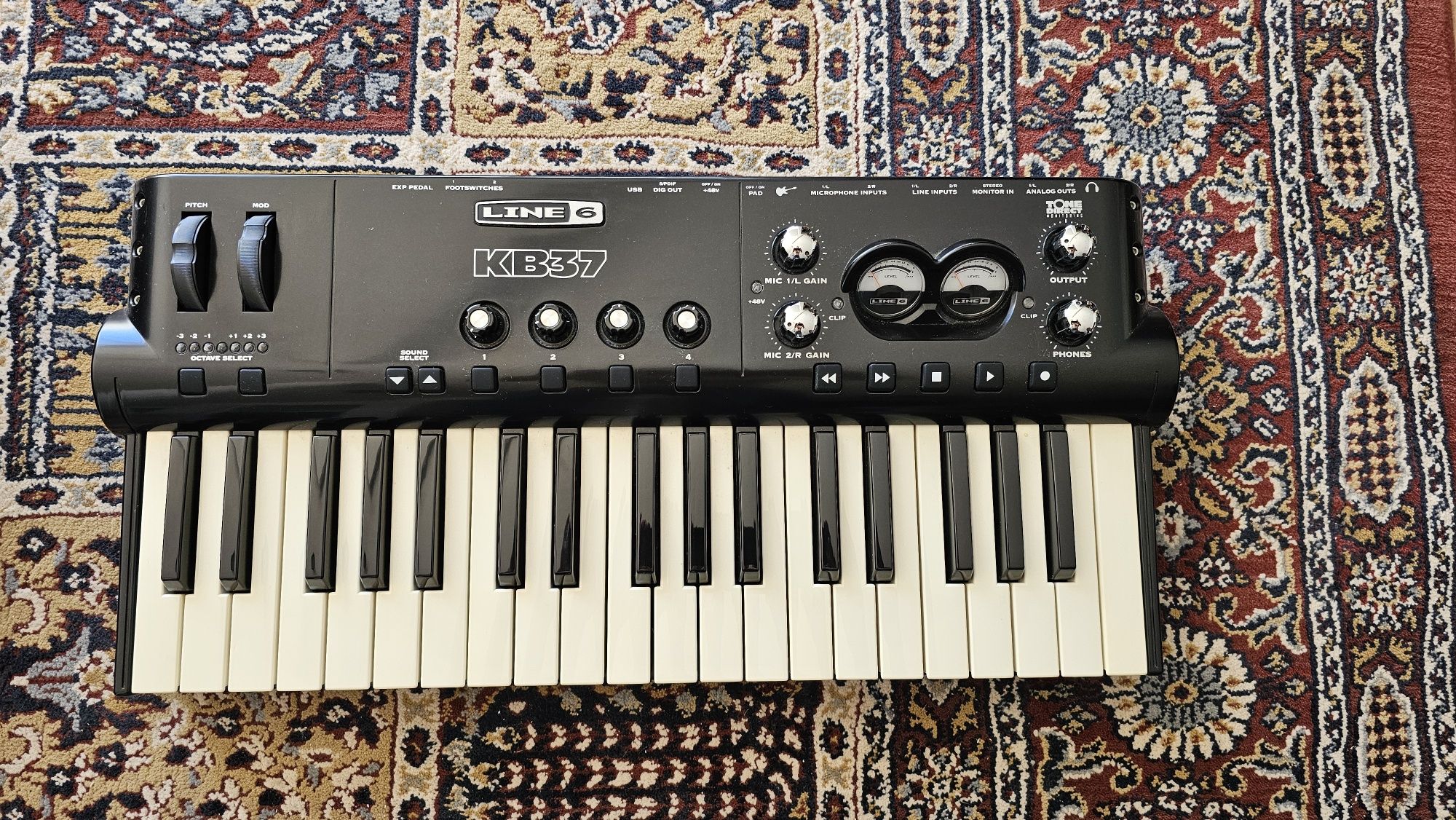 KB37 Line 6 Gravacao Audio