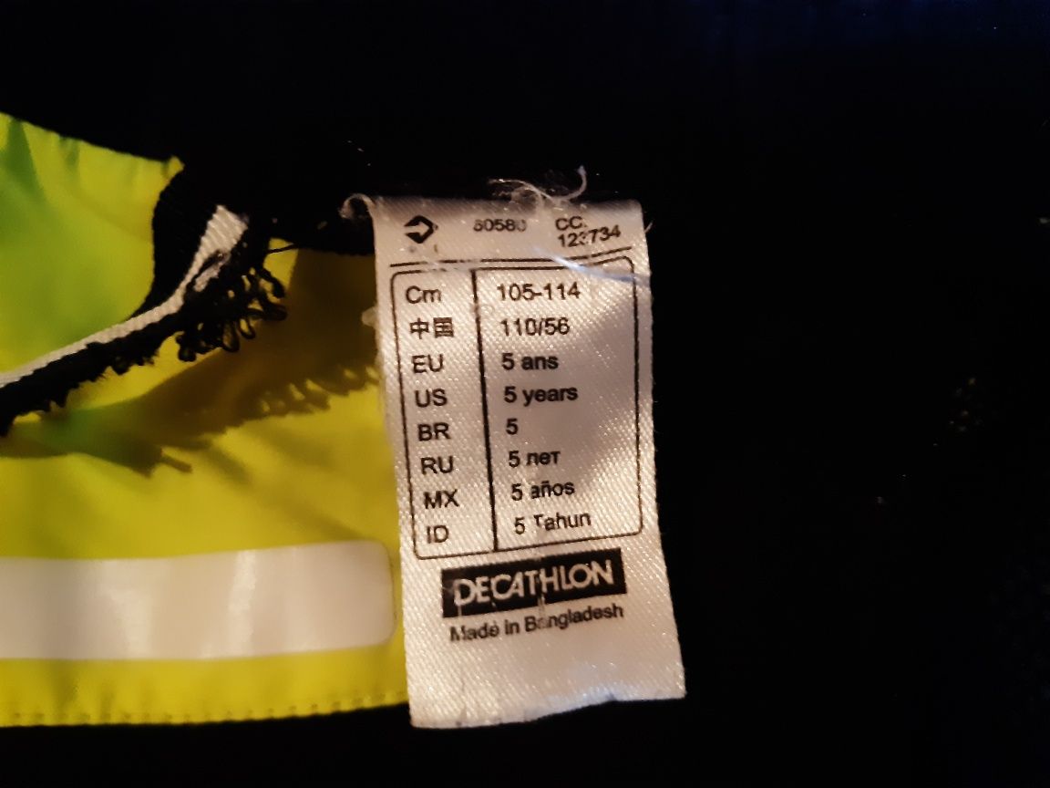 Kurtka Tribord Decathlon 105-114 na 5 lat ciepła