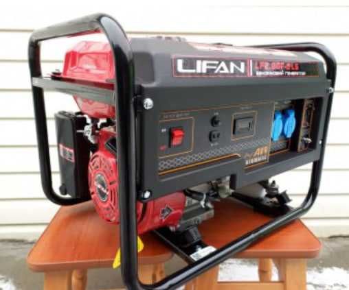 Генератор газ/бензиновый LIFAN (ручной стартер, 1 фаза, 3.2 кВт)