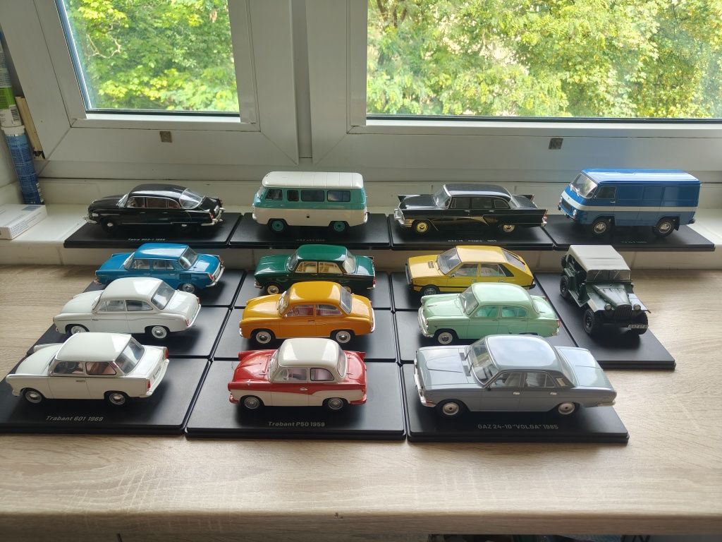 Resoraki modele pojazdów