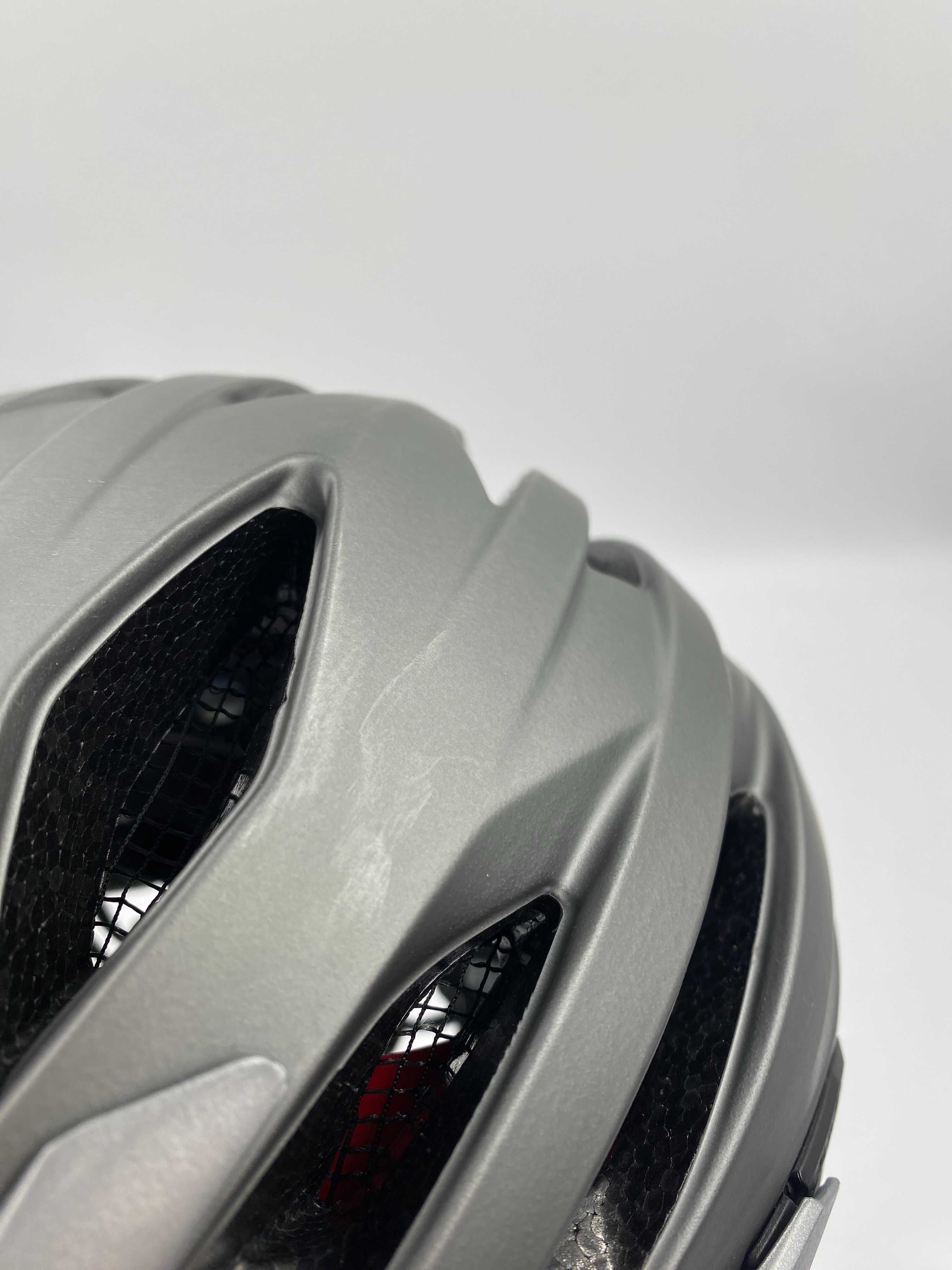 ALPINA PARANA kask rowerowy ciemnosrebrny mat 58-63 cm